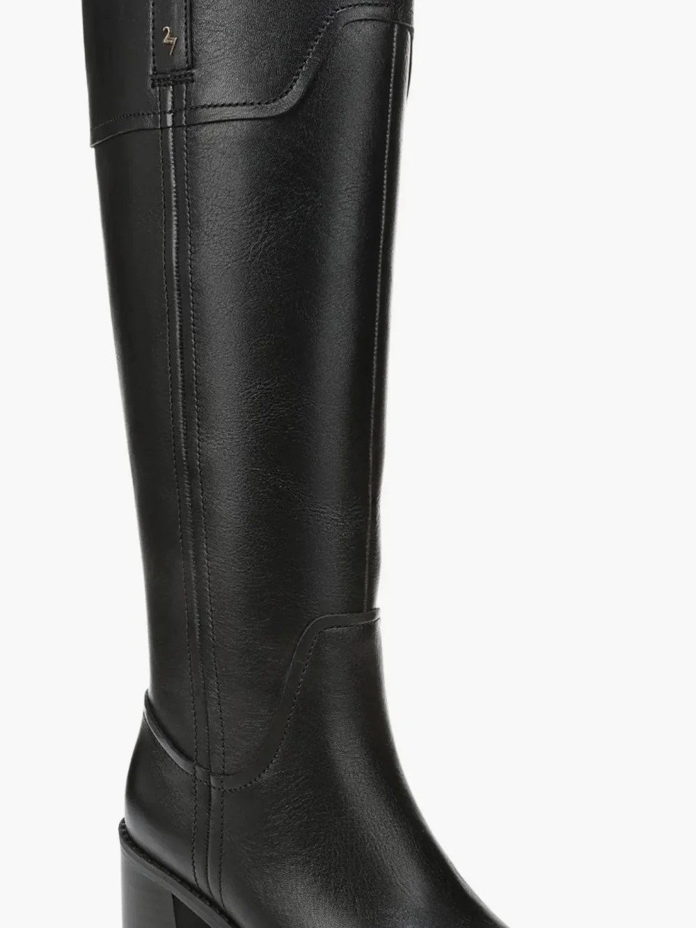Naturalizer Black Tall Leather Over-The-Knee Boots